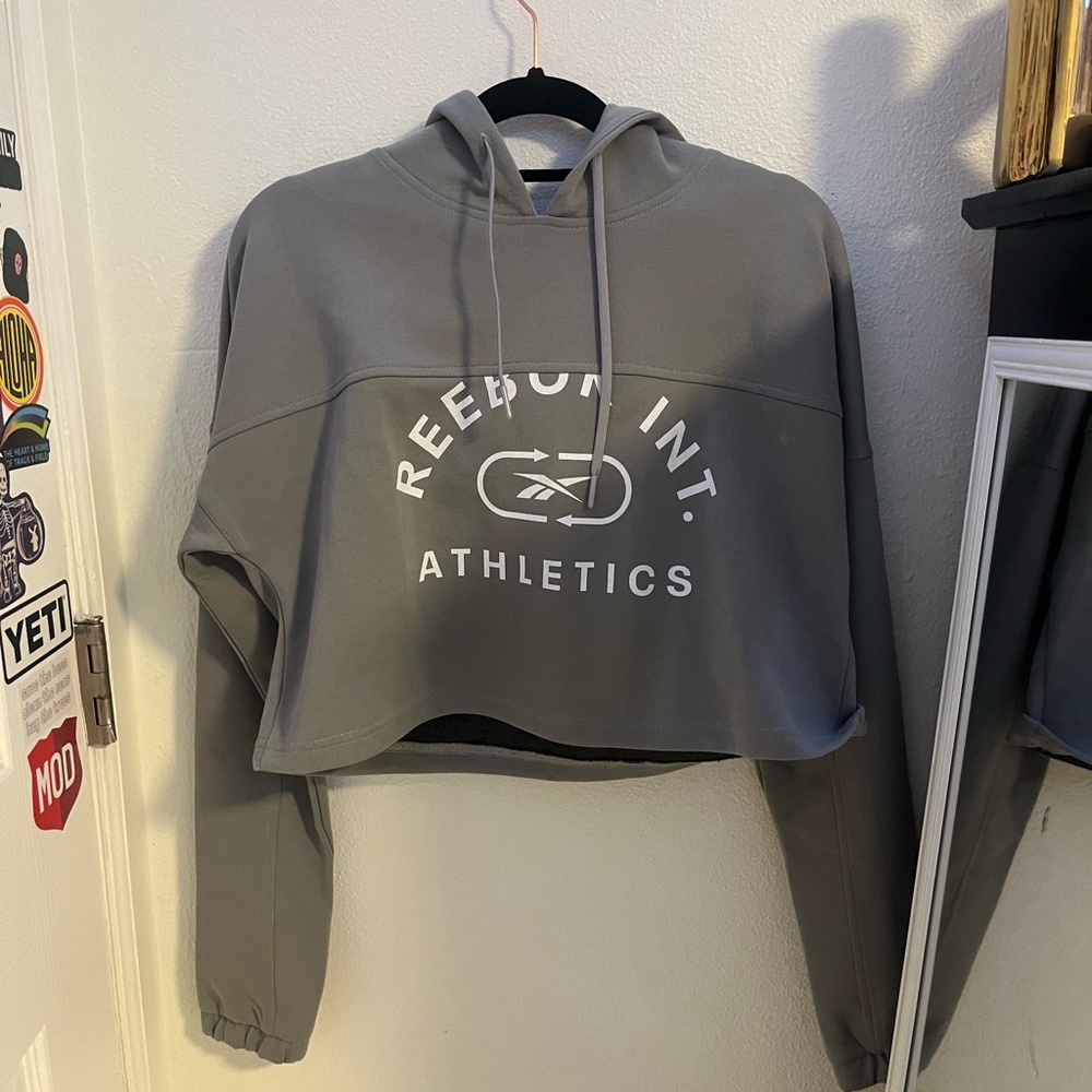 Reebok cropped sweater